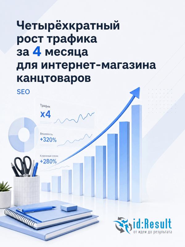 SEO-продвижение интернет-магазина канцелярских товаров