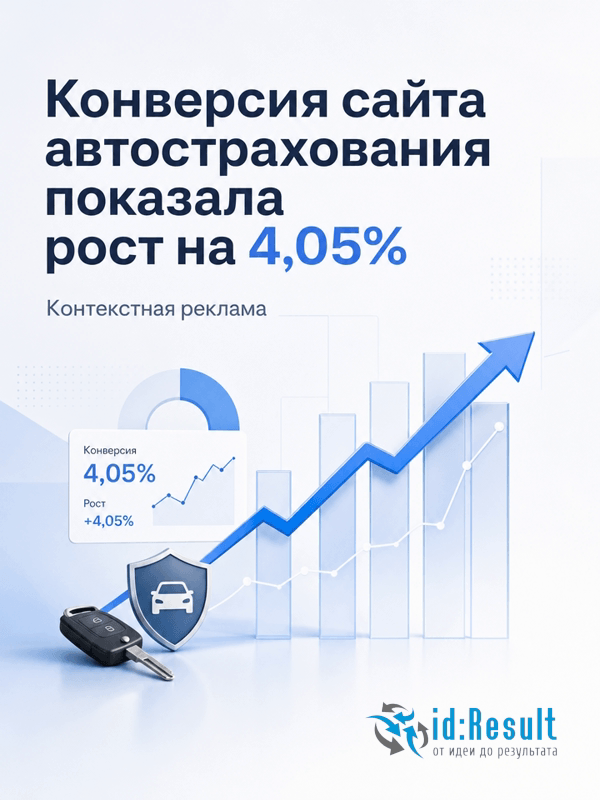 Контекстная реклама сайта автострахования в Москве