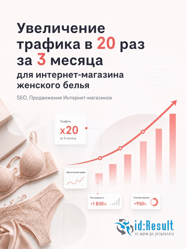 SEO-продвижение интернет-магазина женского белья