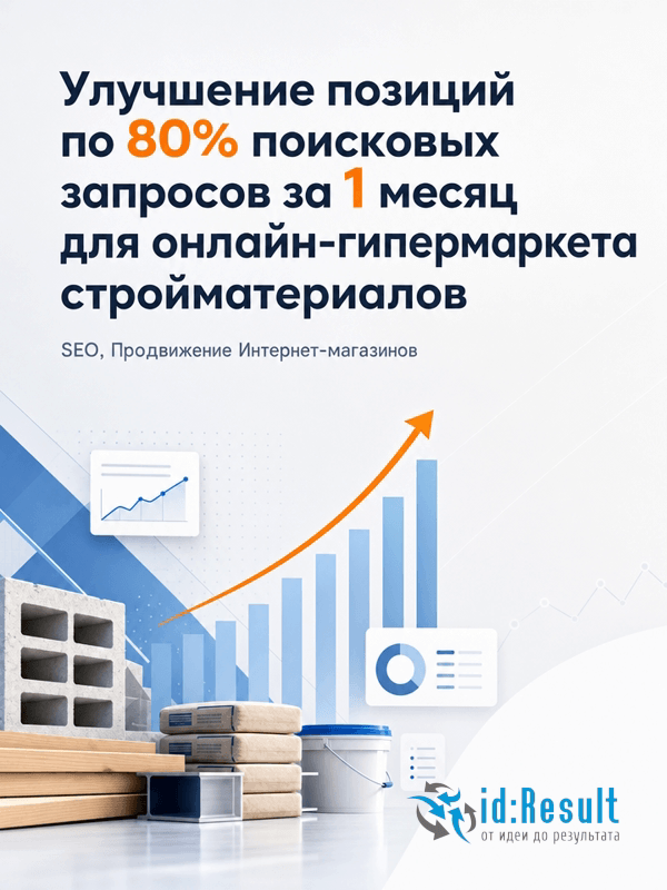 SEO-продвижение интернет-магазина стройматериалов
