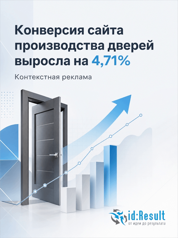 Контекстная реклама производства строительных дверей