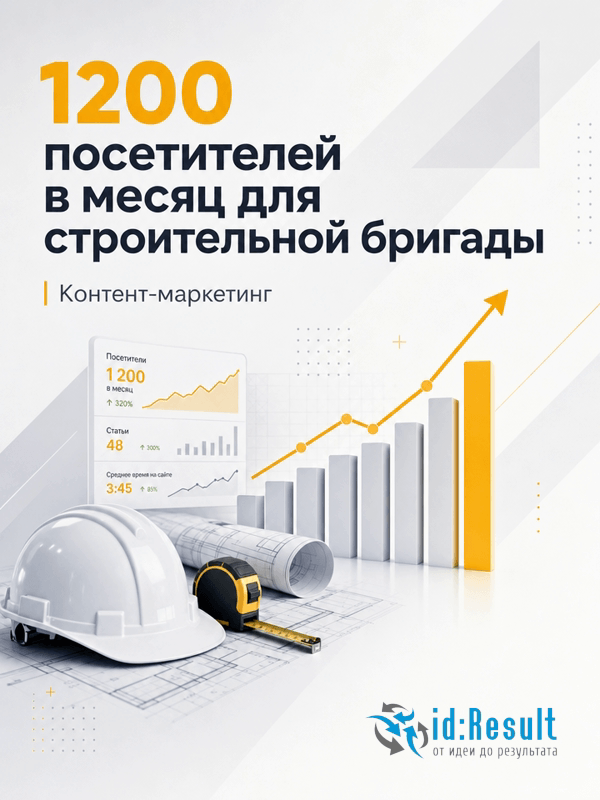 Контент-маркетинг строительной бригады