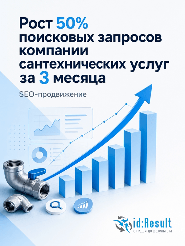 SEO-продвижение компании сантехнических услуг