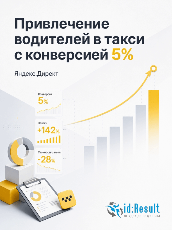 Яндекс.Директ для привлечения водителей в такси